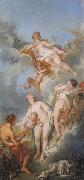 Francois Boucher Judgement of Paris oil painting on canvas